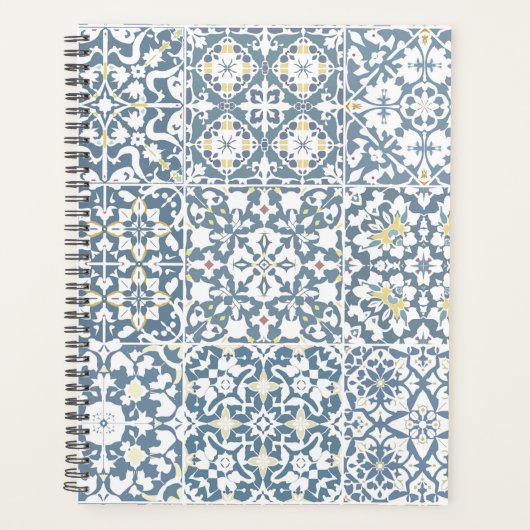 Mediterranean Tiles, Moroccan, Majolica, Azulejo Planer (Vorderseite)