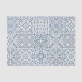 Mediterranean Tiles, Moroccan, Majolica, Azulejo Seidenpapier (Vorderseite)