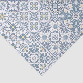 Mediterranean Tiles, Moroccan, Majolica, Azulejo Seidenpapier (Ausschnitt)