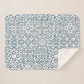 Mediterranean Tiles, Moroccan, Majolica, Azulejo Sherpadecke (Vorderseite (Horizontal))