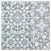 Mediterranean Tiles, Moroccan, Majolica, Azulejo Stoff (Muster)