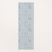 Mediterranean Tiles, Moroccan, Majolica, Azulejo Yogamatte (Vorderseite)