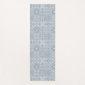 Mediterranean Tiles, Moroccan, Majolica, Azulejo Yogamatte (Vorderseite)
