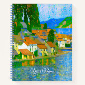 Mediterranean Village by the Sea Journal Notizblock (Vorderseite)