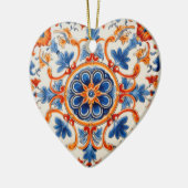 Mediterraner Garten Keramik Ornament (Links)