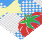 mediterraner Meerespicknick Meeresfrüchte Krabbe G Tischdecke (Schrägansicht)
