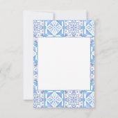 mediterraner Stil, Zitrone, Amalfi-Stil Dankeskarte (Rückseite)