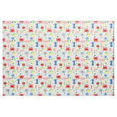 mediterraner Strandpicknick Meeresfrüchte Krabbe Stoff (Yard (91,4 cm))