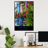 mediterraner Traum Poster (Heimbüro)