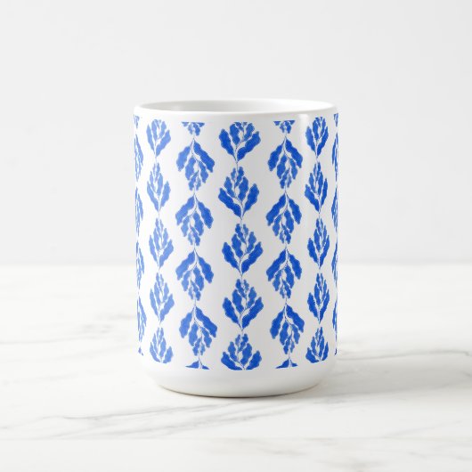 Mediterranes Blau. Kaffeetasse (Mittel)