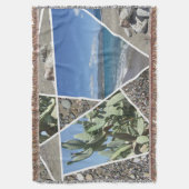 Mediterranes Collage Design Decke (Vorderseite Vertikal)