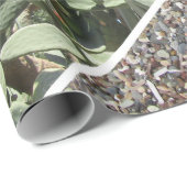 Mediterranes Collage Design Geschenkpapier (Rolleneckpunkt)