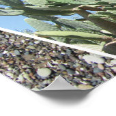 Mediterranes Collage Design Poster (Ecke)