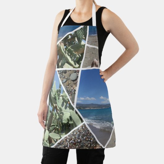 Mediterranes Collage Design Schürze (InSitu)