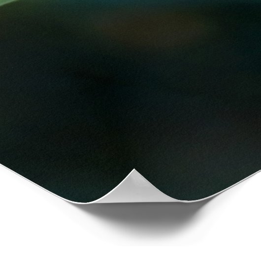 Mediterranes Gold; Oliven auf der Baumzweigung Poster (Ecke)