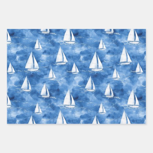 Mediterranes Herz-Sand-Brautparty Geschenkpapier Set (Vorderseite 3)