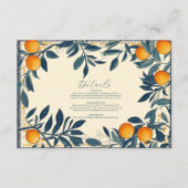 Mediterranes Italien Griechenland Lemon Vibrant We Begleitkarte (Vorderseite)