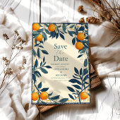 Mediterranes Italien Griechenland Lemon Vibrant We Save The Date