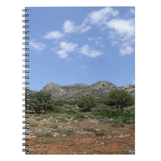 Mediterranes Notebook Notizblock (Vorderseite)