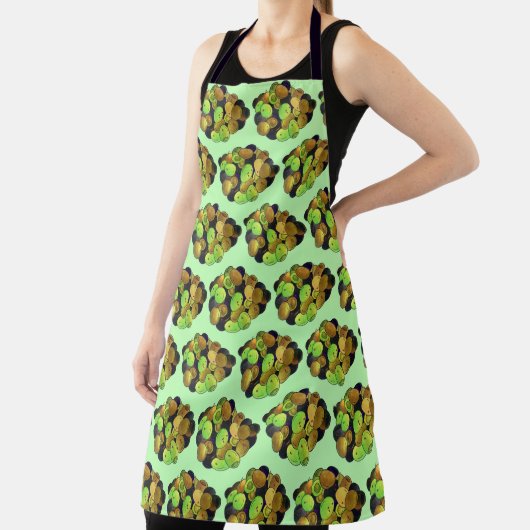 Mediterranes Schwarzes Grün gemischte Oliven Griec Schürze (InSitu)