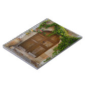 Mediterranes TürNotebook Notizblock (Linke Seite)