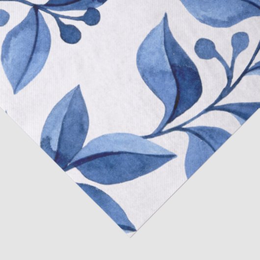 Mediterrenean Citrus Lemon pattern Seidenpapier (Ausschnitt)