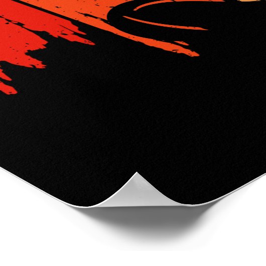 Meditieren Buddha Vintag Retro Buddha Poster (Ecke)