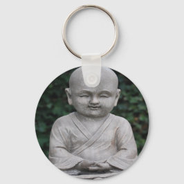 Meditieren des Buddah Statuen-Fotos Schlüsselanhänger
