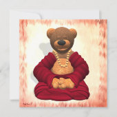 Meditieren des Buddha-Bären (Vorderseite)