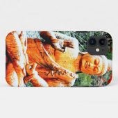 Meditieren des Buddha-Falles Case-Mate iPhone Hülle (Rückseite (Horizontal))