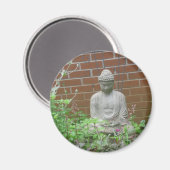 Meditieren des Buddha Magnet (Vorderseite/Rückseite)