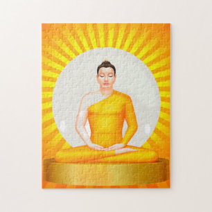 Meditieren des Buddha-Puzzles Puzzle