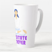 Meditieren für immer milchtasse (Rechte Ecke)