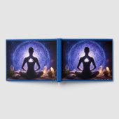 Meditieren von Silhouette Gästebuch - Spirituelles (Voll)