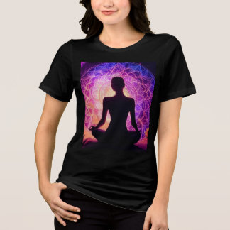 Meditieren von Silhouette T - Shirt - Spirituelles