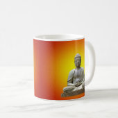 Meditierende Buddha-Tasse Kaffeetasse (VorderseiteRechts)