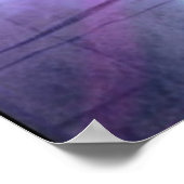 Meditierende Frau, Zen, friedlich, ruhig, Yoga Poster (Ecke)