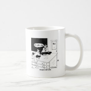 Meditierende Physiker Kaffeetasse