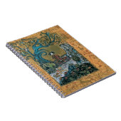 Meditierende Vorlagenzeitschrift Notizblock (Rechte Seite)