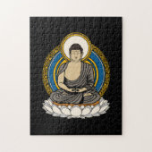 Meditierender Buddha Dhyana Mudra Puzzle (Vertikal)
