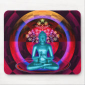 Meditierender Buddha Mousepad (Vorne)
