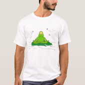 Meditierender Frosch T-Shirt (Vorderseite)
