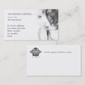 Meditierendes Buddha-Ruhe Licht Visitenkarte (Vorne/Hinten)