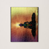 Meditierendes Chakra Puzzlespiel Puzzle (Vertikal)