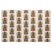 Meditierendes OM Symbol Buddhas Stoff (Fat Quarter (45,7 x 55,9 cm))