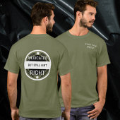 Meditiert, aber immer noch nicht der richtige T - T-Shirt