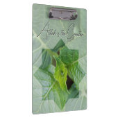 Meditierter Blockhalter über die Schöpfung Gottes Klemmbrett (Rechts)