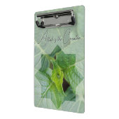 Meditierter Blockhalter über die Schöpfung Gottes Mini Klemmbrett (Gewinkelt2)