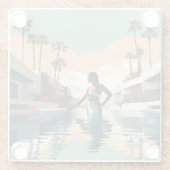 MEDITUNG Nr. 1 Glasuntersetzer (Rückseite)