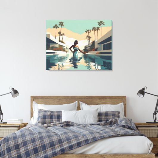 MEDITUNG Nr. 1 Leinwanddruck (Insitu (Schlafzimmer))